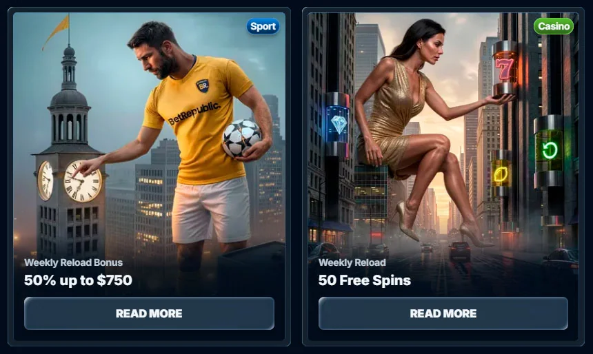 weekly reload betrepublic casino